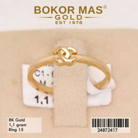 Cincin Emas Variasi CC - 24072417 - 8K