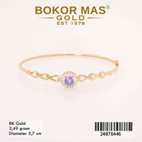 Gelang Emas  Bangkok Variasi Permata - 24076446 - 8K