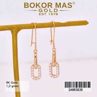 Anting  Emas Juntai Variasi Susun - 24085828 - 8K