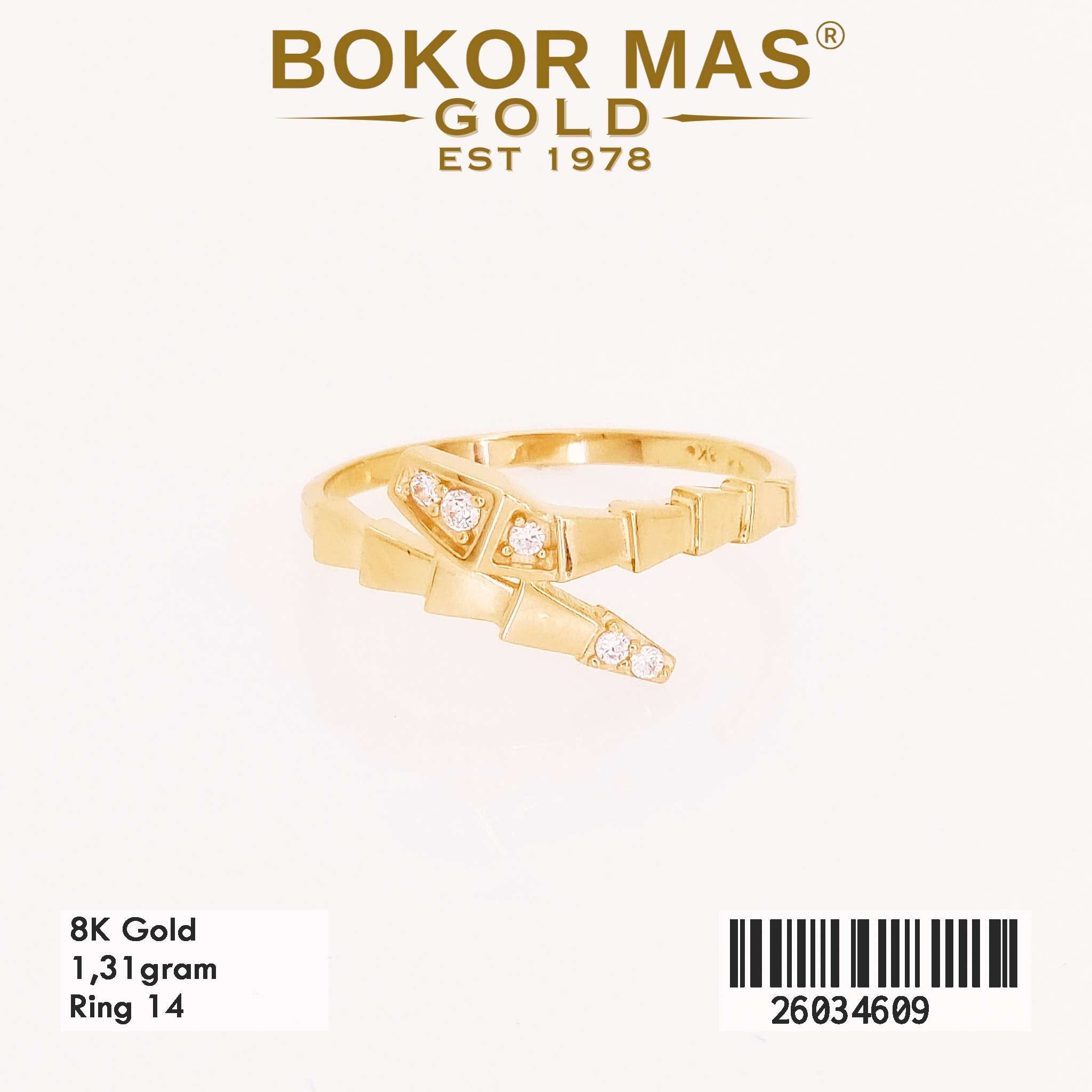  Cincin Variasi Permata - 26034609 - 8K