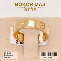 Cincin Emas Variasi Tanpa Permata - 24072342 - 8K