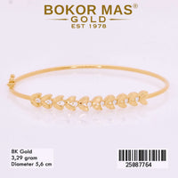 Gelang Kaku Variasi Daun - 25087764 - 8K