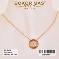 Kalung Emas  Variasi Permata - 24070464 - 8K