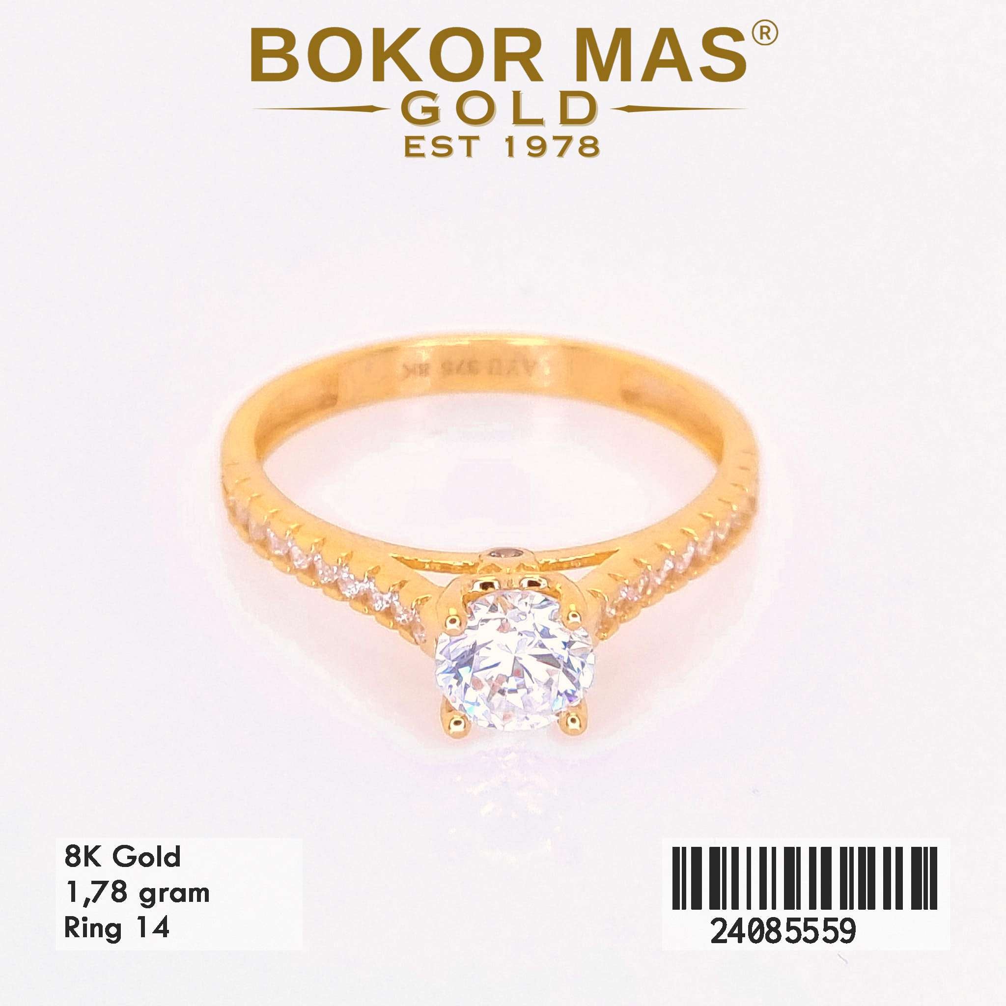 Cincin Variasi Permata - 24085559 - 8K