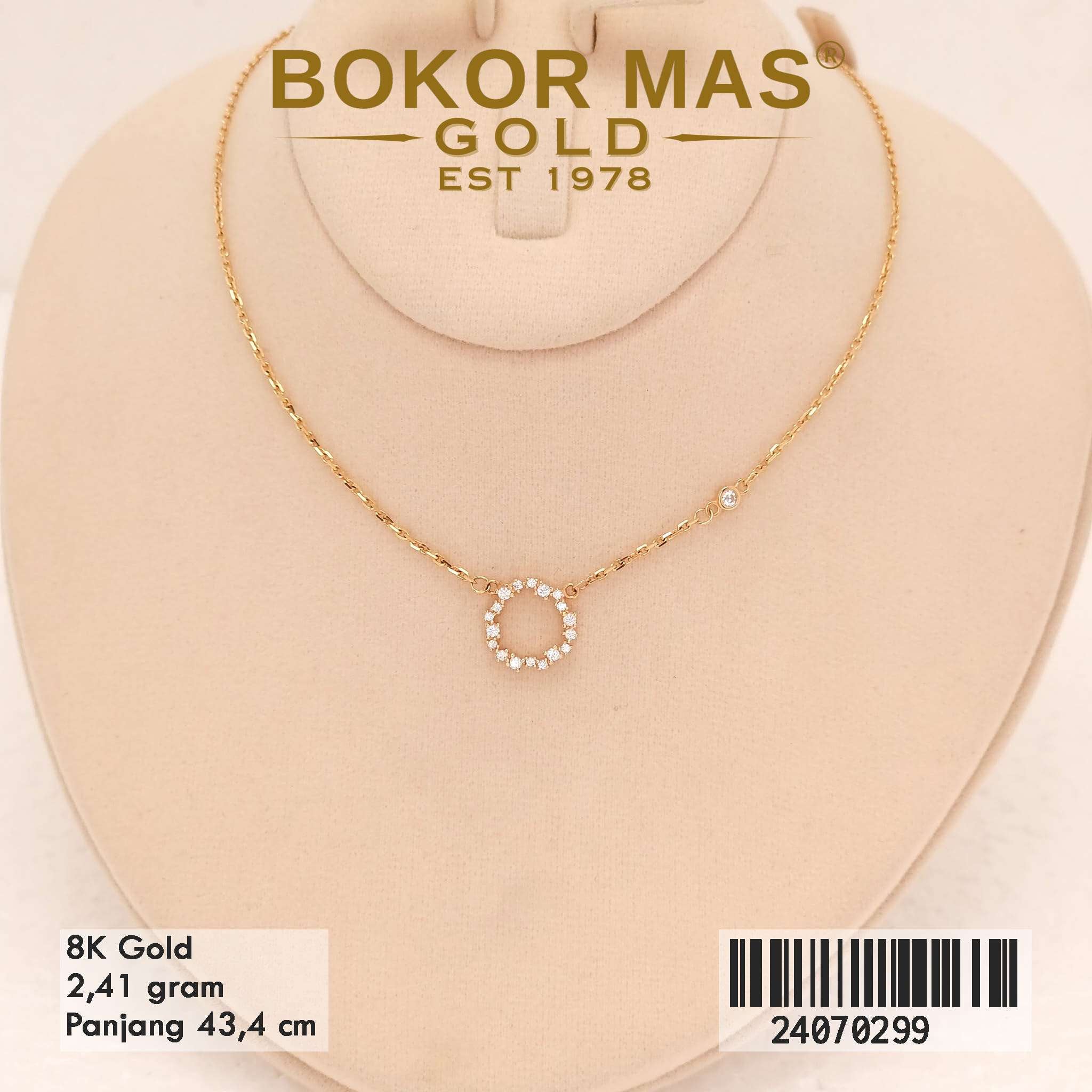 Kalung Siyem Variasi Permata - 24070299 - 8K