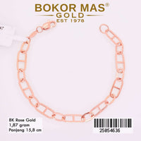 Gelang Emas Rantai Variasi Hermei - 25054636 - 8K