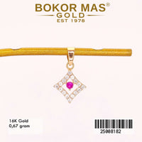 Liontin  Emas Variasi Permata - 25008182 - 16K