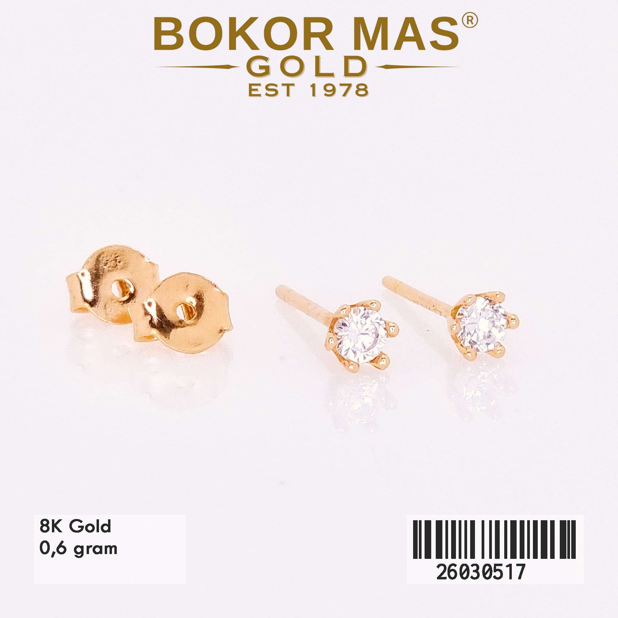 Anting Tusuk Variasi Permata - 26030517 - 8K