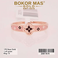 Cincin Emas  Variasi Tanpa Permata - 25017674 - 17K