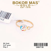 Cincin Emas Anak Variasi Boneka - 24047158 - 8K