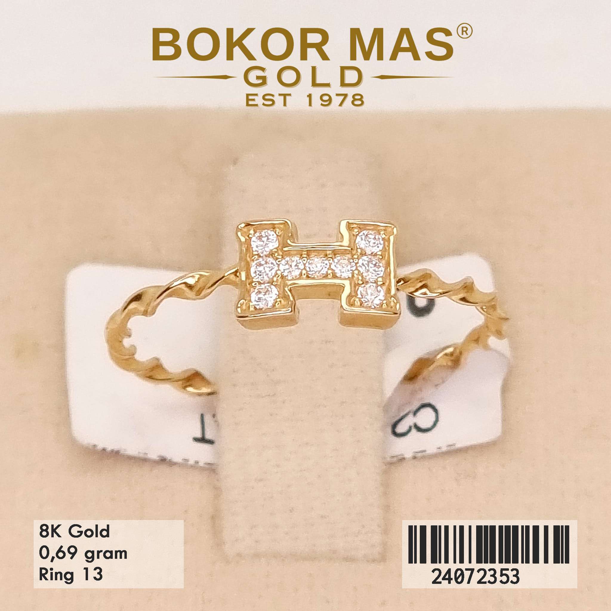 Cincin Variasi Permata H - 24072353 - 8K