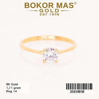Cincin Variasi Solitaire - 26030050 - 8K