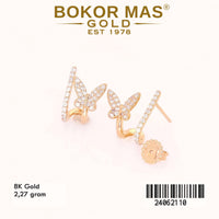 Giwang Emas Tusuk Variasi Permata - 24062110 - 8K