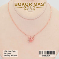 Kalung  Emas Variasi Angsa - 24082036 - 17K