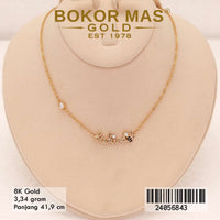 Kalung Emas Hollotifani Variasi Permata - 24056843 - 8K