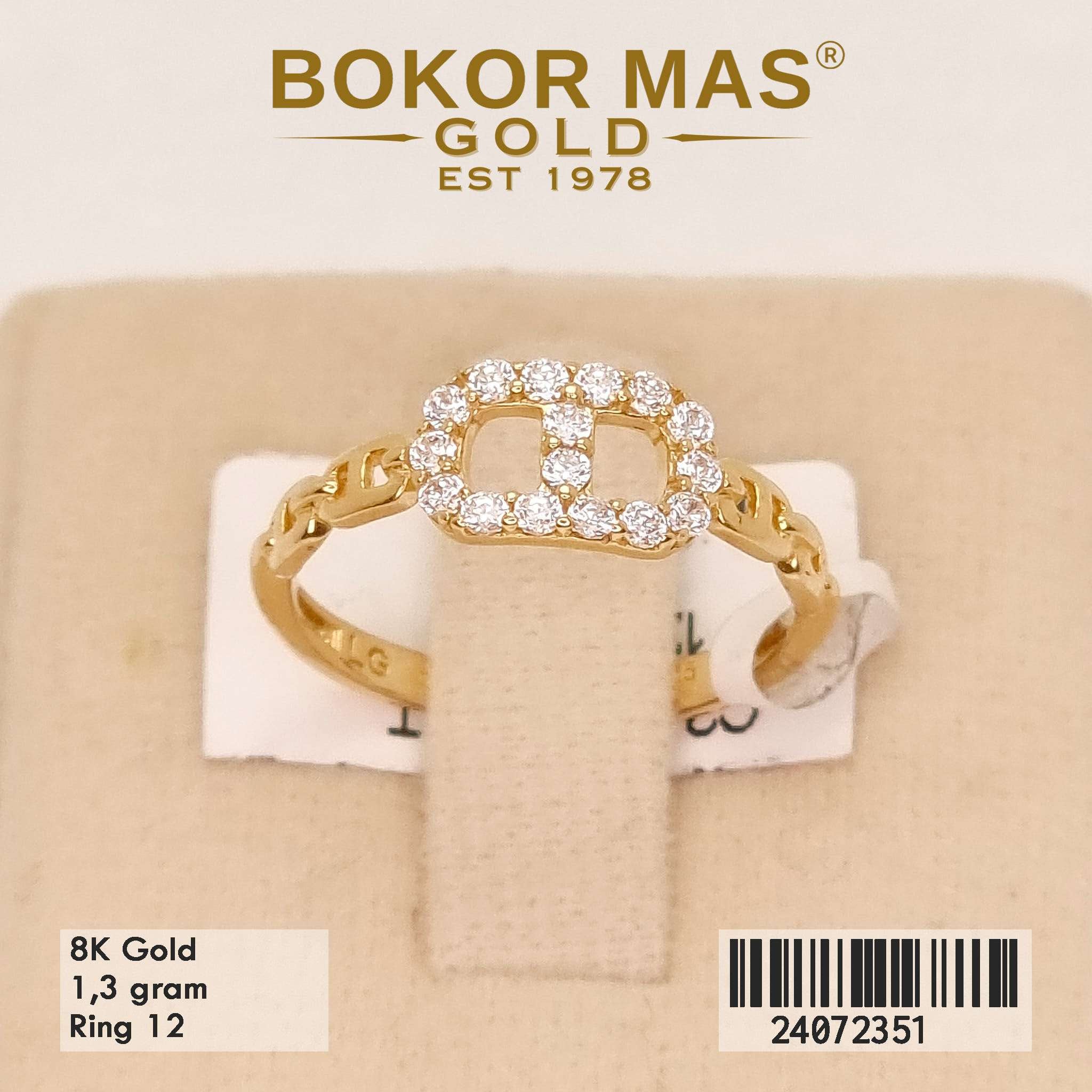 Cincin Variasi Permata - 24072351 - 8K