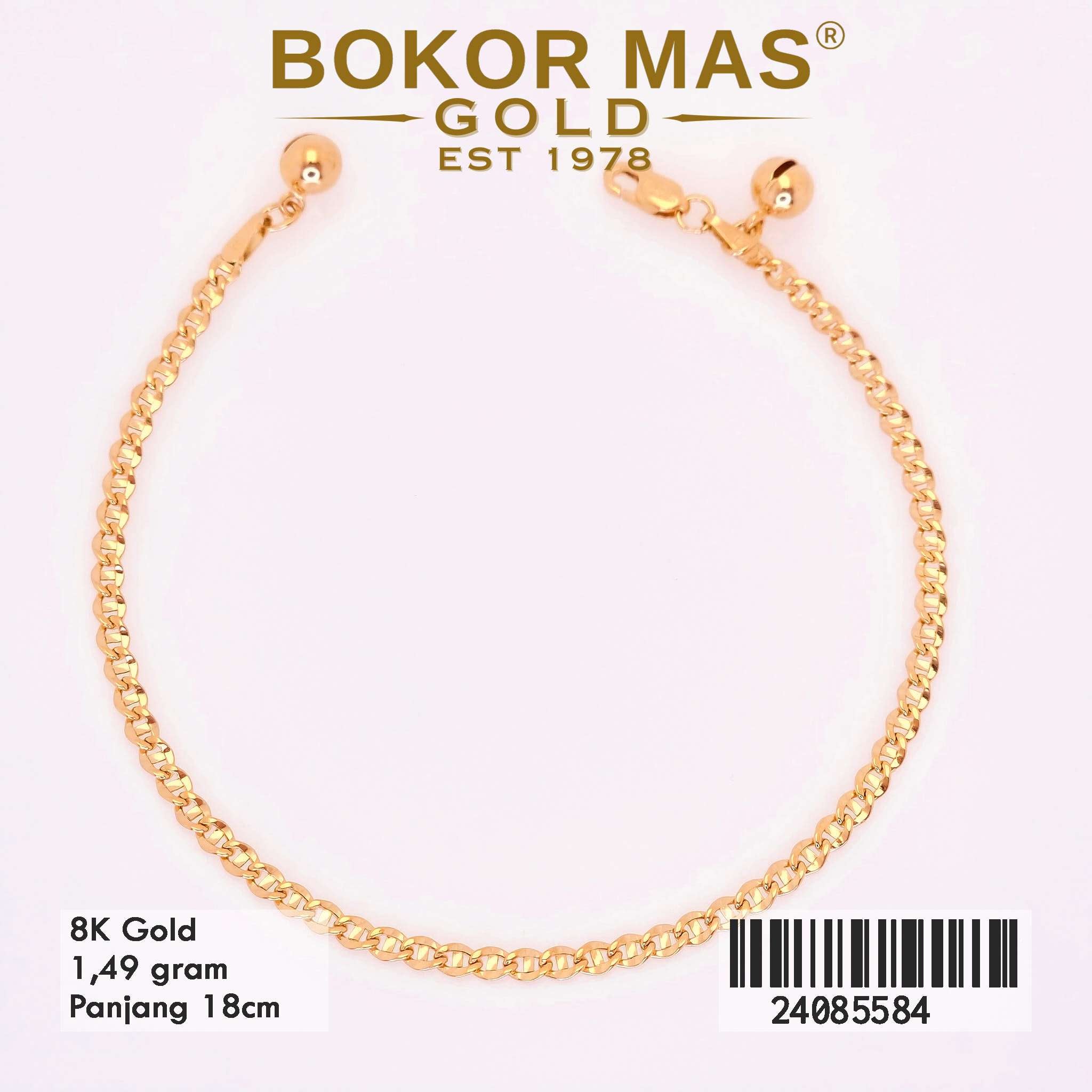 Gelang Rantai Variasi - 24085584 - 8K