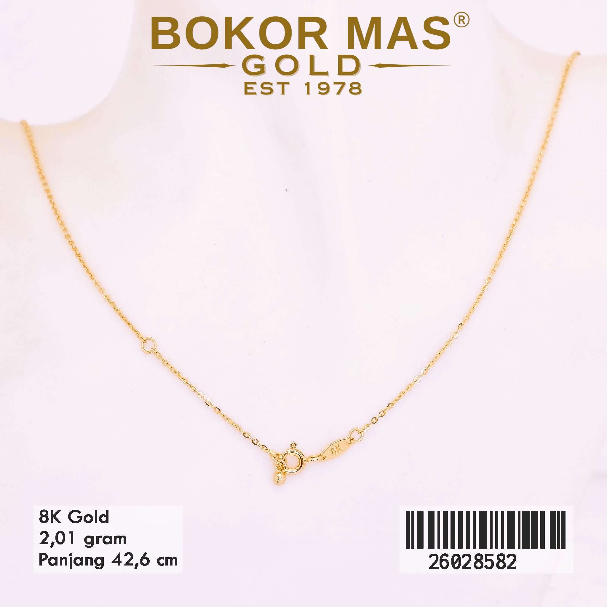 Kalung Variasi Liontin Angsa -  26028582 - 8K