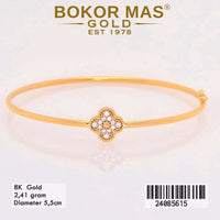 Gelang  Emas Bangkok Variasi Permata - 24085615 - 8K