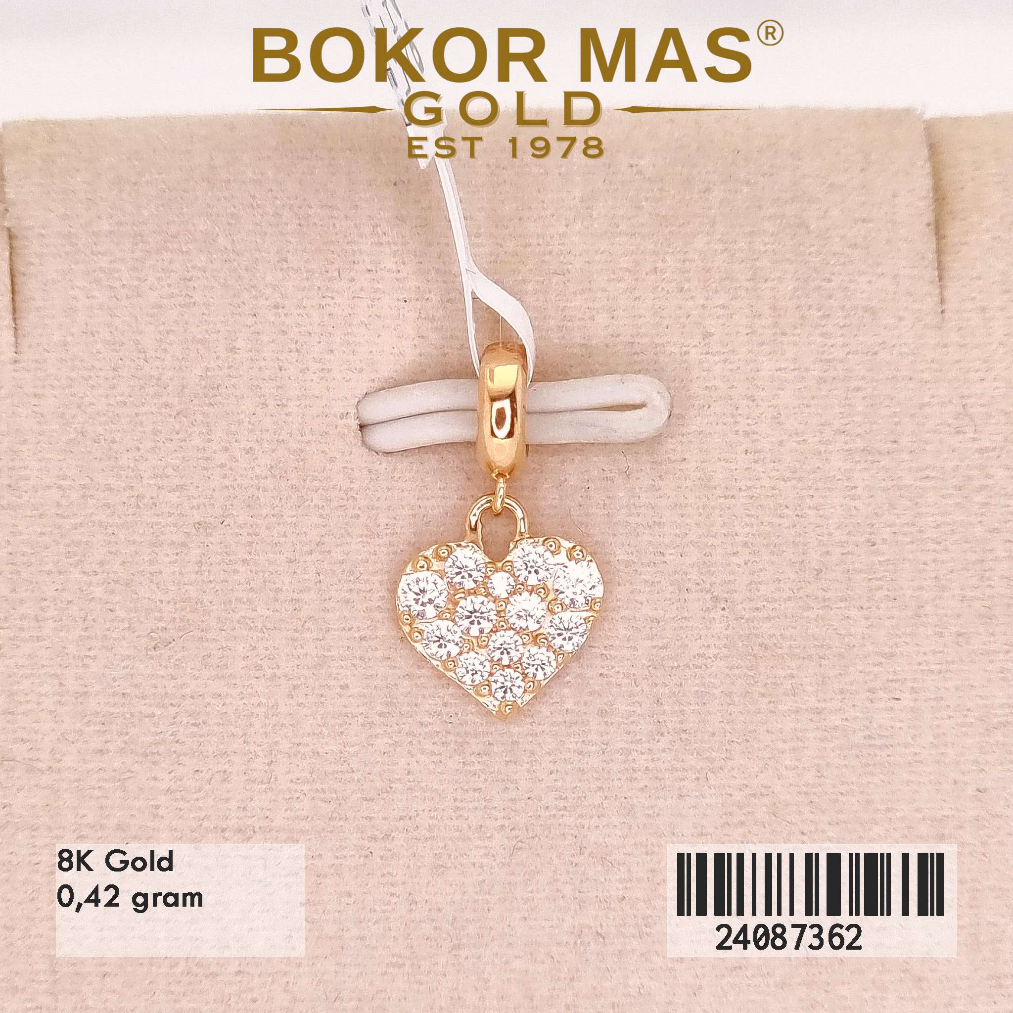 Liontin Variasi Permata Hati - 24087362 - 8K