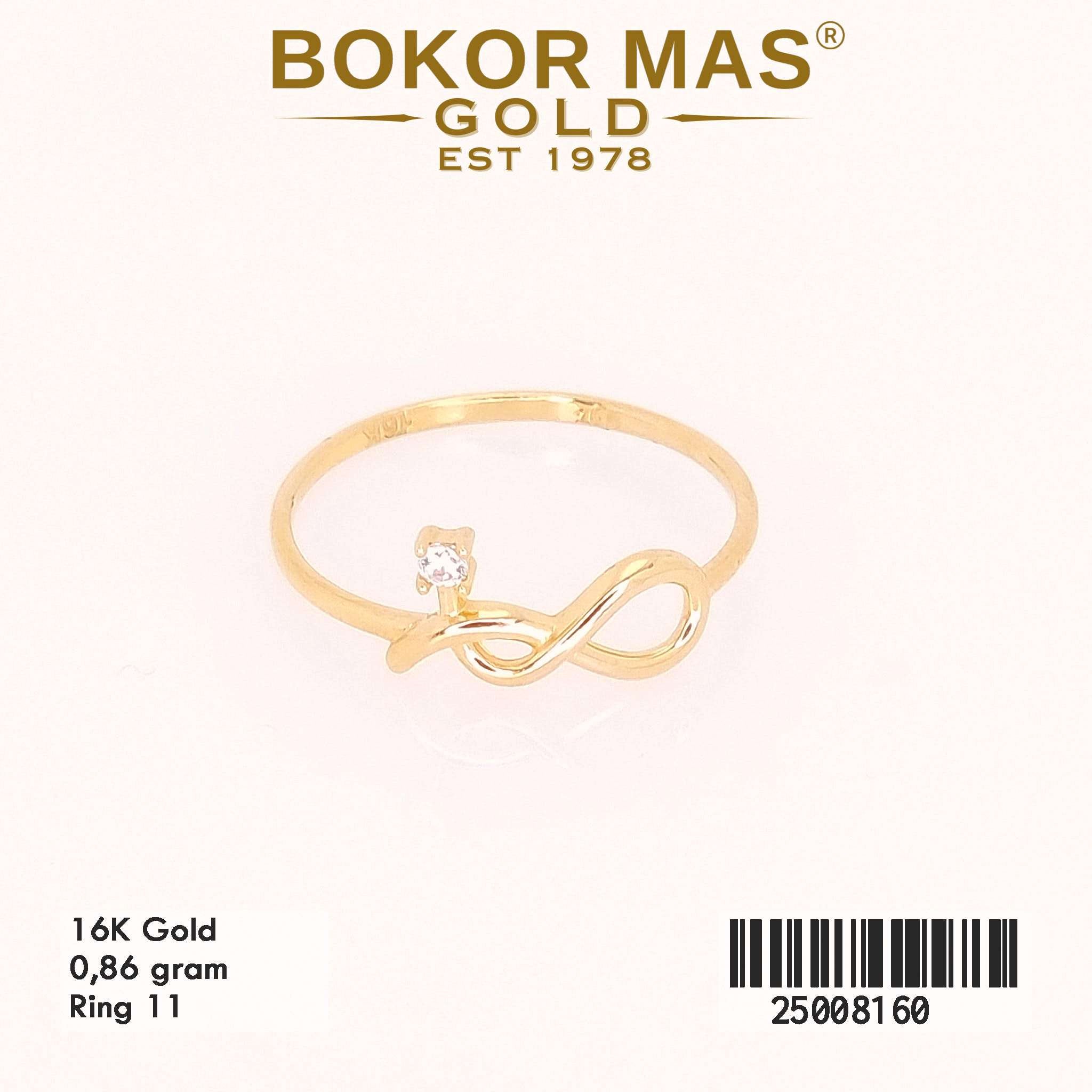 Cincin Variasi Permata - 25008160 - 16K