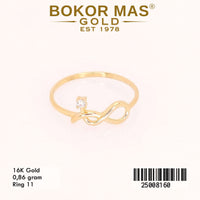 Cincin Emas  Variasi Permata - 25008160 - 16K