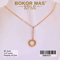 Kalung Emas  Variasi Mainan Juntai - 24054351 - 8K