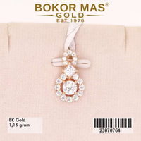 Liontin Emas Variasi Permata - 23070764 - 8K