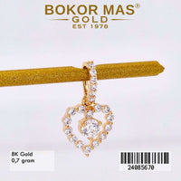 Liontin Emas  Variasi Love - 24085670 - 8K