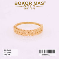 Cincin Emas Variasi Daun - 25061132 - 8K