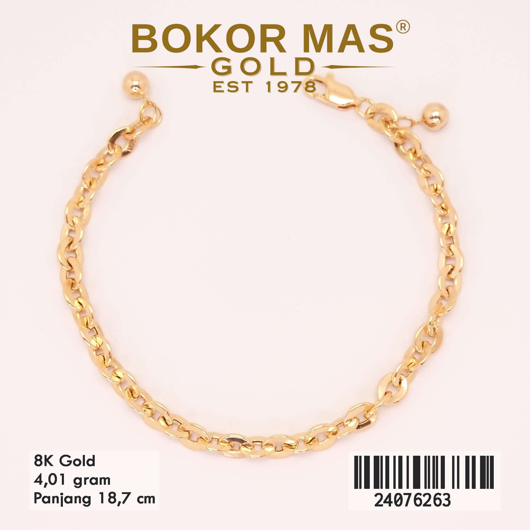 Gelang Tangan Rantai Variasi Hollotifani - 24076263 - 8K