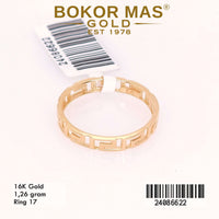Cincin Emas  Variasi Tanpa Permata - 24086622 - 16K