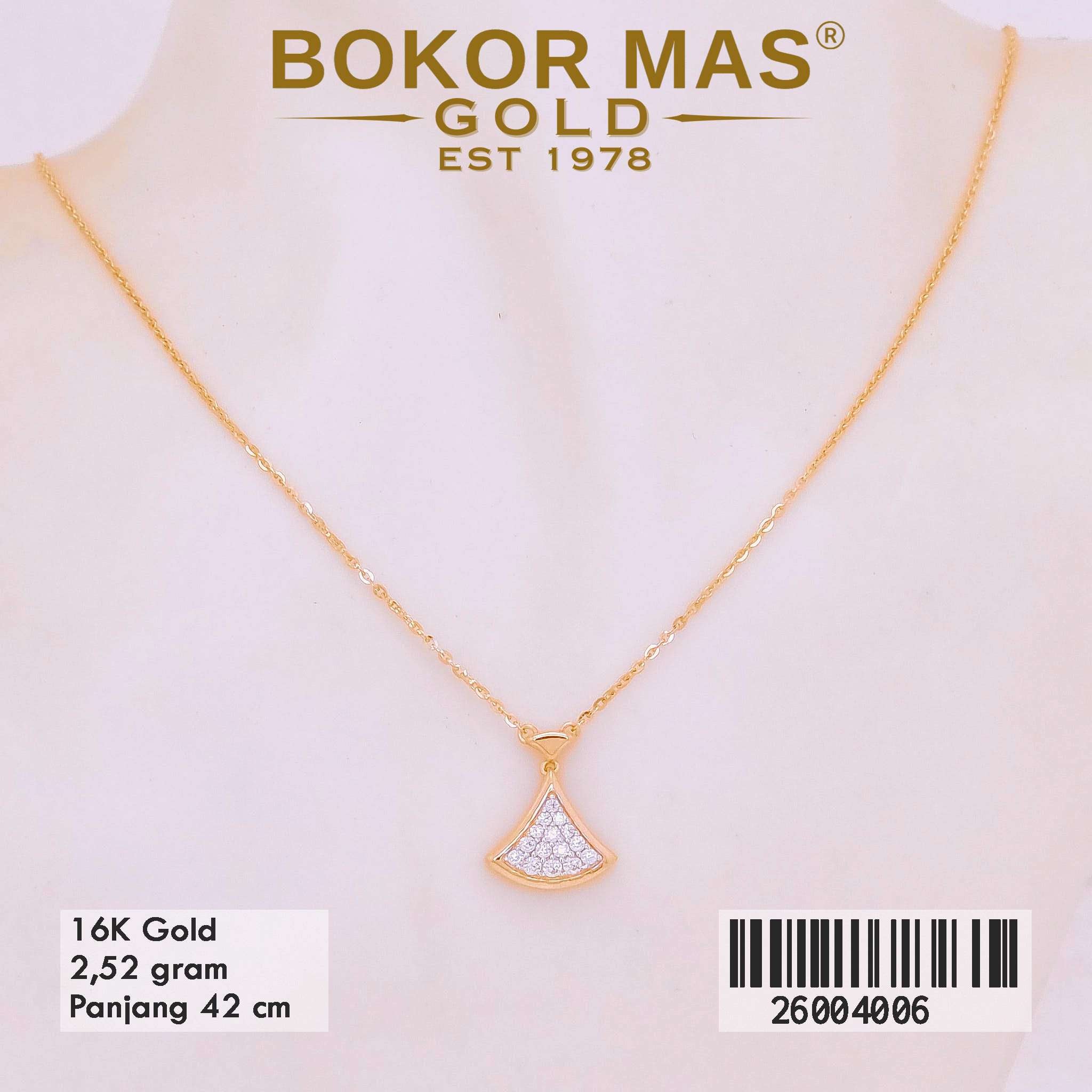 Foto Kalung Emas Asli Kalung Siem Variasi  - Perhiasan Asli Bokormas Gold