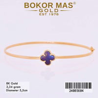 Gelang  Emas Bangkok Variasi Clover - 24085604 - 8K