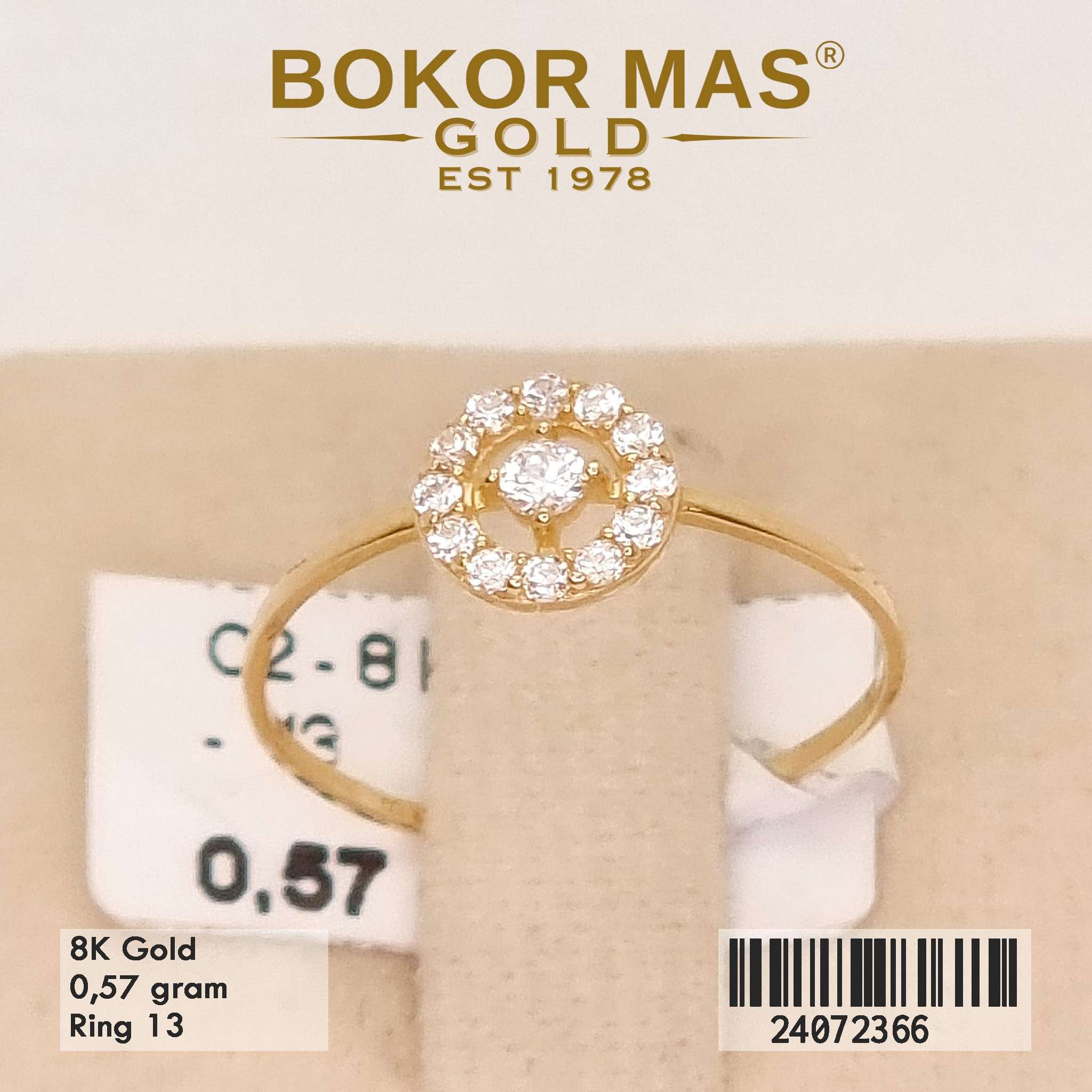 Cincin Variasi Permata - 24072366 - 8K