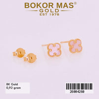 Anting Tusuk Variasi Bunga Pink - 26004260 - 8K