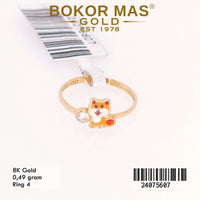 Cincin Emas Anak Variasi Boneka -24075607 - 8K