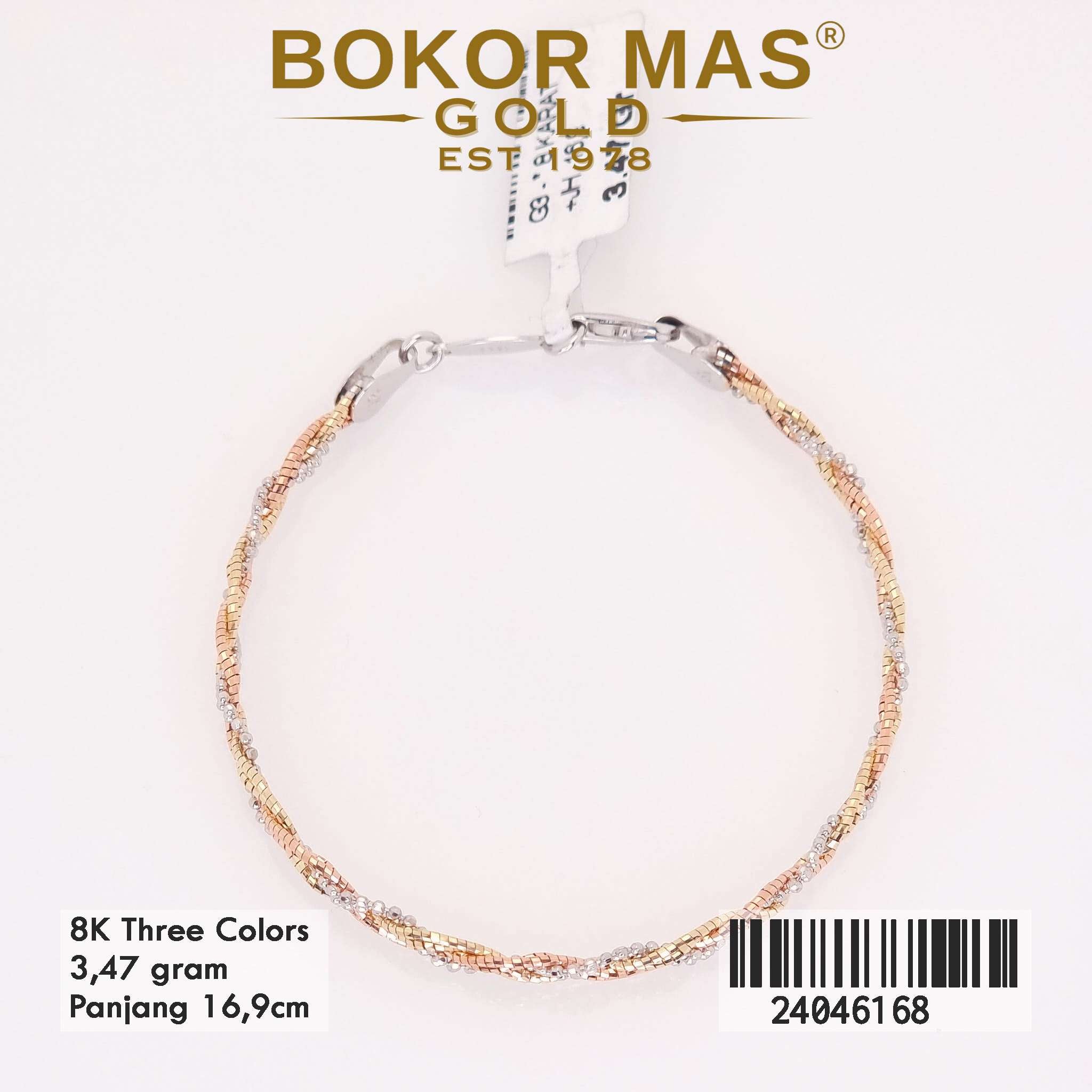 Gelang Pro Italy Tanpa Permata - 24046168 - 8K
