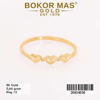 Cincin Variasi Hati -  26034656 - 8K