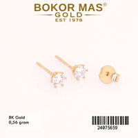 Giwang Emas Tusuk Variasi Soliter - 24075659 - 8K