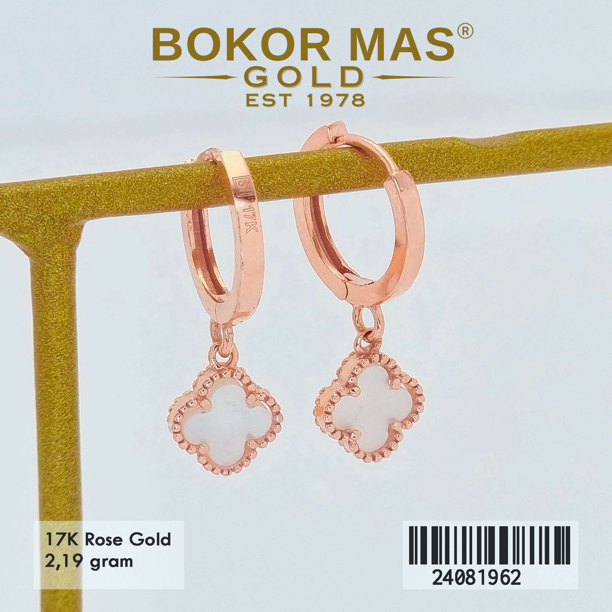 Anting Clover Variasi - 24081962 - 17K