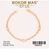 Gelang Emas Rantai Variasi Calista - 24089432 - 16K