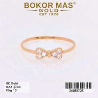 Cincin Emas  Varias Pita Mini - 24085725 - 8K