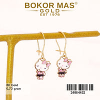 Anting Emas Anak Desi Gantung Variasi Hellokity - 24064452 - 8K