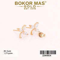 Giwang Emas Tusuk Bunga Permata - 22049034 - 8K