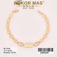 Gelang Emas  Rantai Variasi CD - 24056949 - 8k