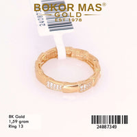 Cincin Emas Variasi Permata - 24087349 - 8K