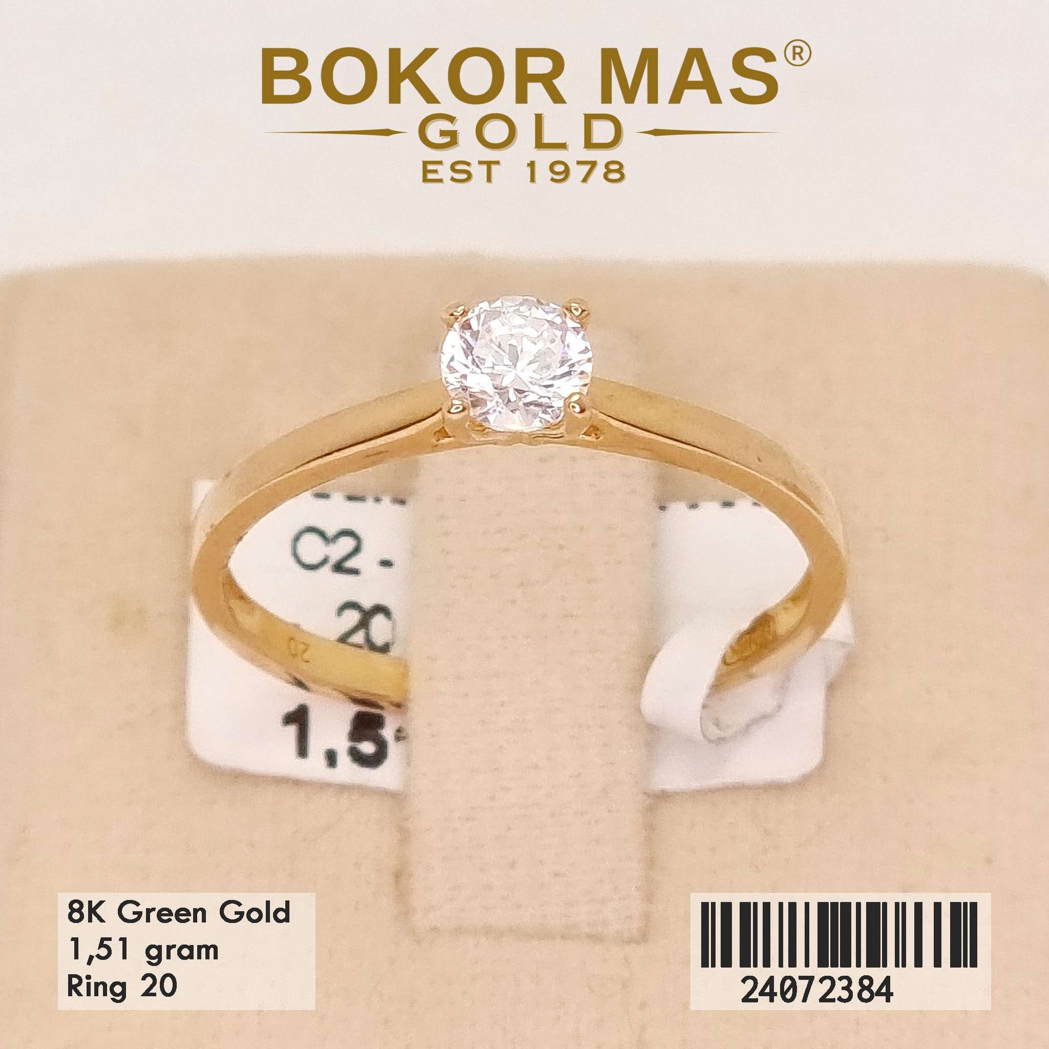 Cincin Variasi Soliter - 24072384 - 8K