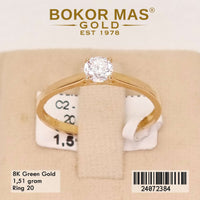 Cincin Emas Variasi Soliter - 24072384 - 8K