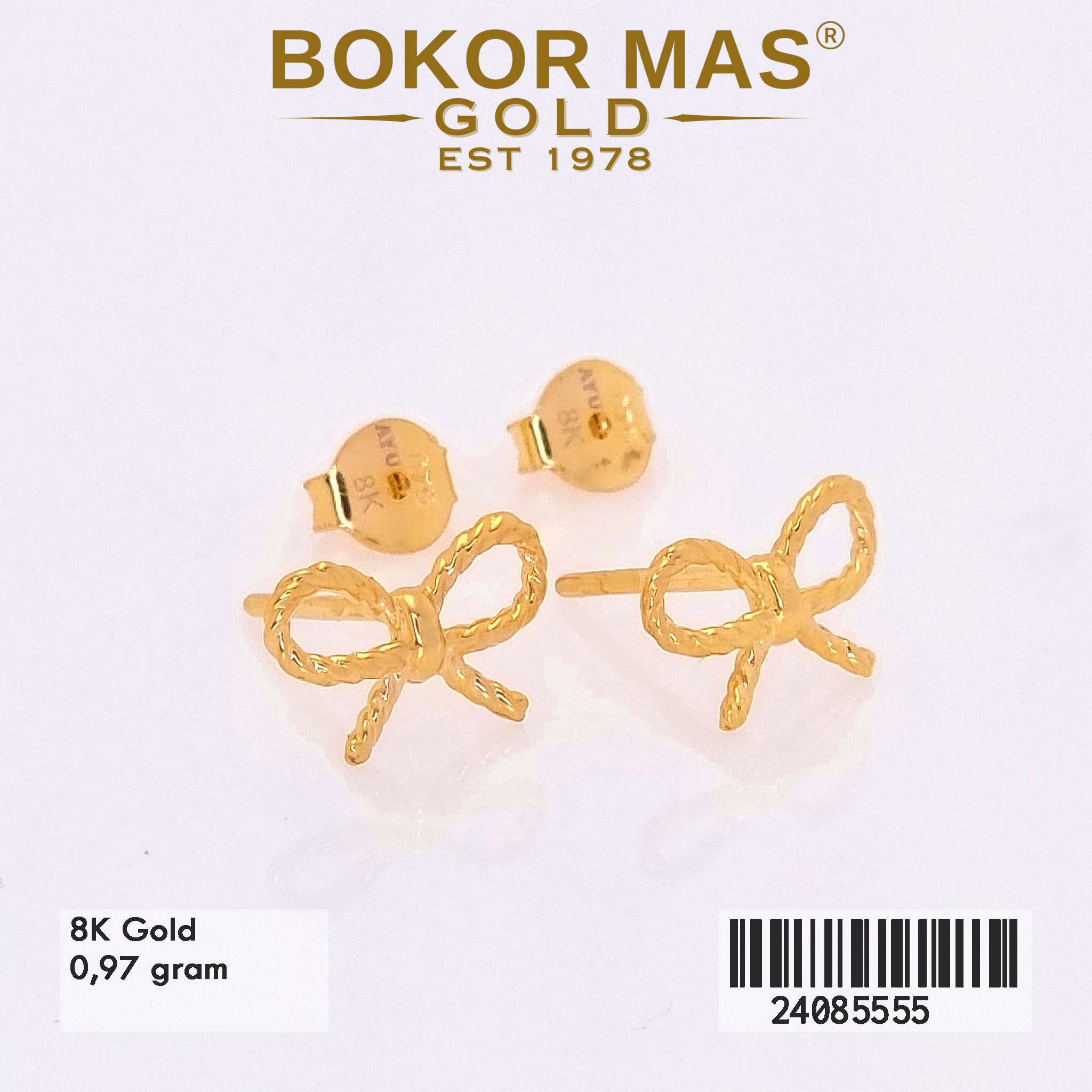 Anting Variasi Tanpa Permata - 24085555 - 8K